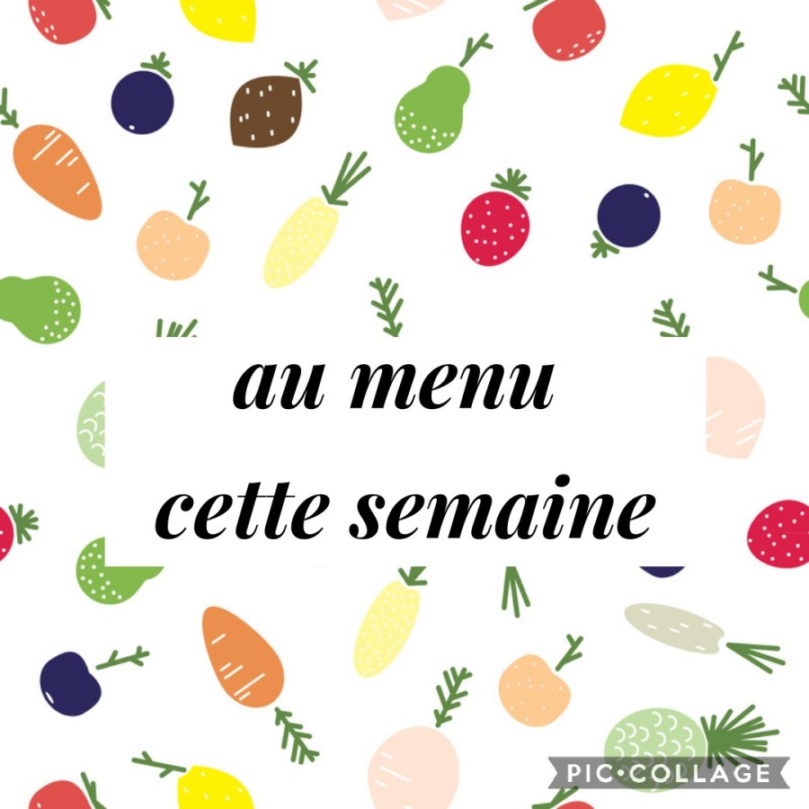 Au menu cette semaine…&nbsp;X2